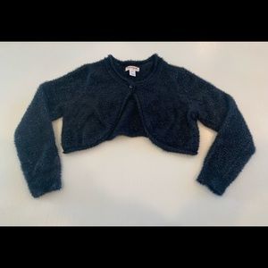 Toddler girls cropped cardigan